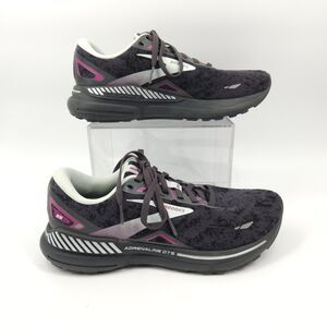 Brooks Adrenaline GTS 23 Shoes Womens Size 8.5 Black Athletic Running